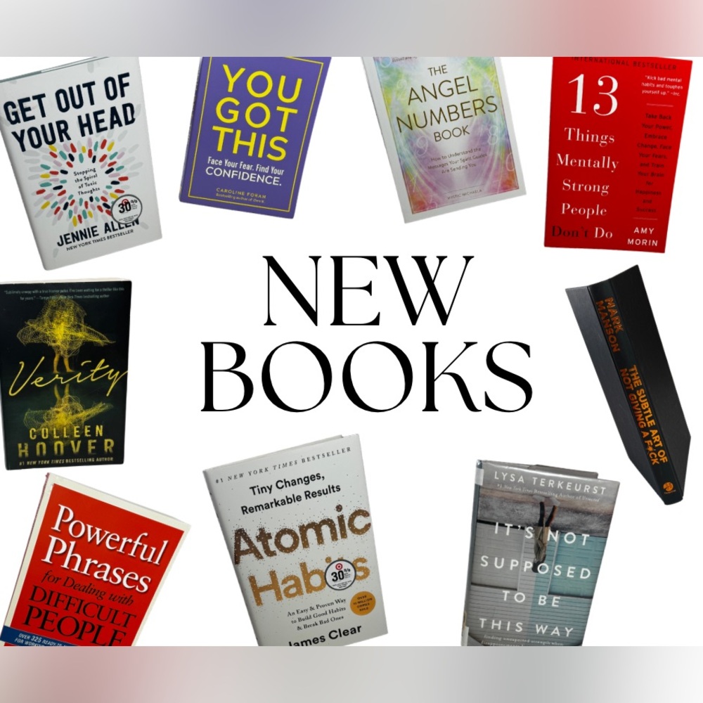 Assorted Motivational and Self-Help Books!!!